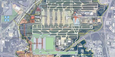 Atlanta Georgia ayewopò kat jeyografik