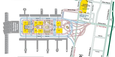 Atlanta ayewopò tèminal delta kat jeyografik